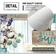 thumbnail image 2 of Bathroom Decor Wall Art Butterfly Teal Sign Rustic Farmhouse Canvas Prints Signs Bathroom Pictures Wall Decor Wood Background Pictures Artwork Framed Bath Laundry Home Decorations 12''''x16'''', 2 of 6