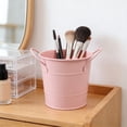 thumbnail image 4 of Iron Pen Double Ear Small Bucket Flowerpot Desktop Storage Study Desk Decoration Mini Iron Bucket, 4 of 6
