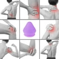 thumbnail image 5 of Unique Bargains 1 Pc Comfortable Adsorption Manual Massager Tools 2.76"x2.76"x2.95" Purple, 5 of 6