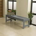 thumbnail image 4 of Highwood Lehigh 5ft Picnic Bench - 2-Person, Eco-friendly, Synthetic Wood, 4 of 5