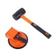 thumbnail image 3 of Herramienta para reparar huecos de suelo con mazo, herramienta para suelos de madera con ventosa para instalación en salas de estar, cocinas y dormito Naranja, 3 of 9