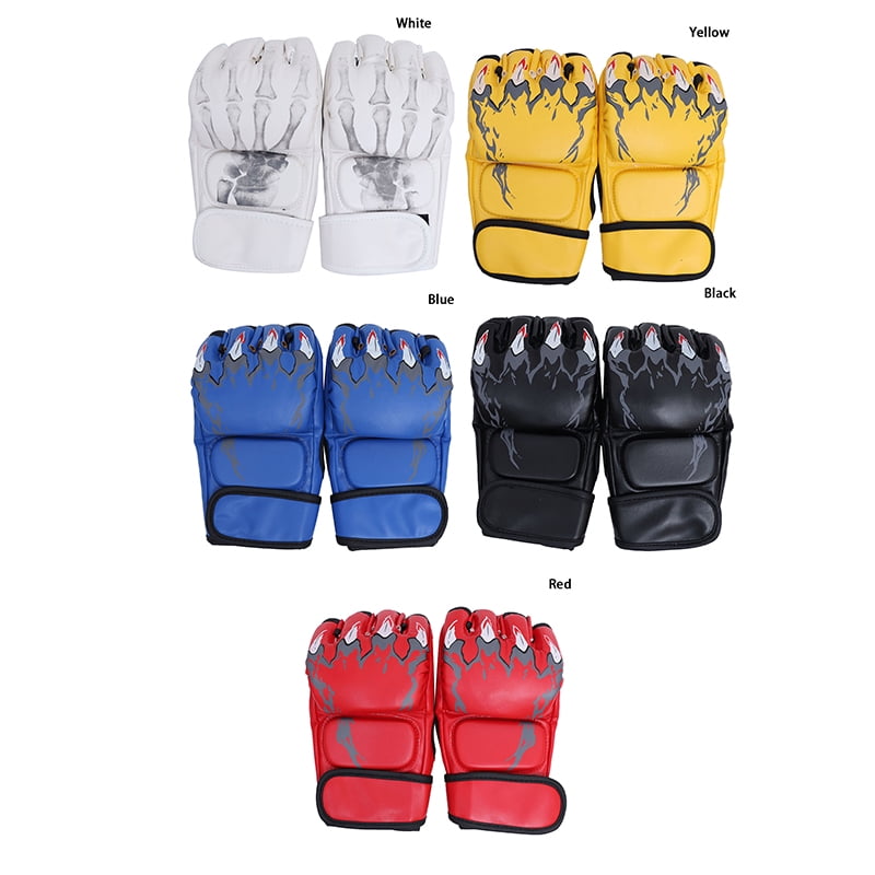 Details about   Adult Boxing Mitts Gloves Tiger Print Training Fight Punch Bag Sparring Fist New 