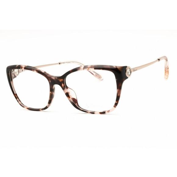 Chopard VCH322S 01GQ Women's Brown Havana Lilac Frame Eyeglasses