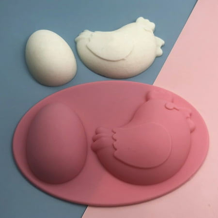

Silicone Bread Loaf Pan Heavy Duty Foil Pans 13 X 9 Baking Pan 24 Silicone Cake for Baking Shapes Mini Cake Pans for Baking 6 Loaf Cake Containers Easter Eggs Hen Silicone Oval Cake Soap