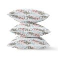 thumbnail image 2 of Lily Garden Stripes Indoor/Outdoor Pillow in Light Blue 28x28, 2 of 7