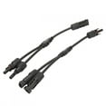 thumbnail image 2 of Y Branch Connector,1 Pair Y Branch Solar Panel Y Branch Connector Solar Panel Cable Splitter Enhanced Durability, 2 of 11