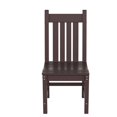 thumbnail image 3 of Charleston Chaise de Salle à Manger en Plastique HDPE pour Patio, 3 of 7