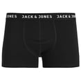 thumbnail image 2 of Jack & Jones Calzoncillos para hombre, paquete de 10 - JACHUEY TRUNKS, algodón elástico Negro M (Medium), 2 of 3