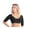 Black, variant on Women's Post Surgical Surgery Bra Posture Corrector with Sleeves Brasier Post Operatorio SCB002 (Black, XX-Large)