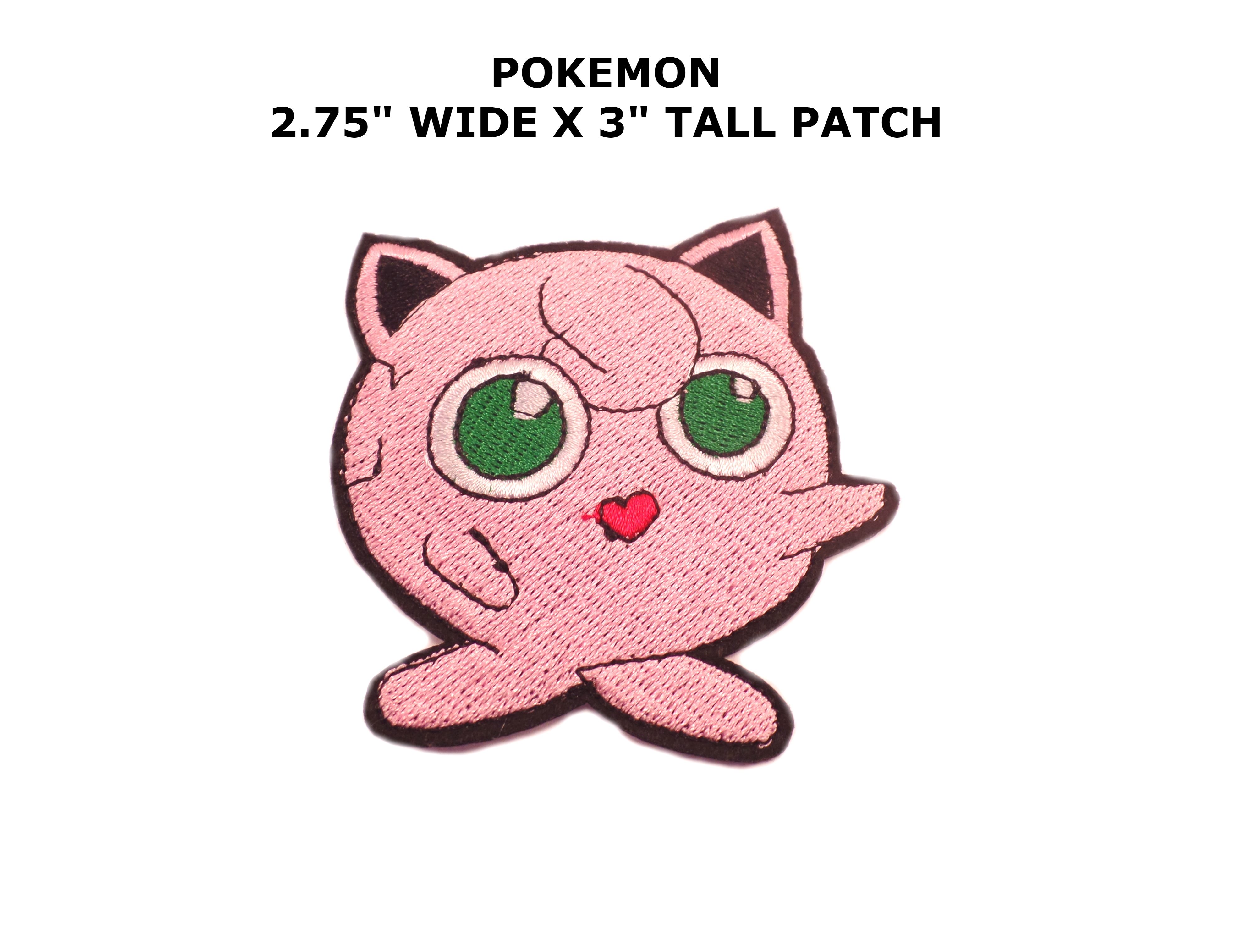 Anime Pokemon Jigglypuff Iron Or Sew On Patch Walmart Com