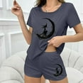 thumbnail image 6 of Women’s Witch Print Halloween Pajamas Set – Soft 2-Piece Lounge Set for Casual Wear (2025 Festive Essential), 6 of 7
