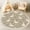 Color 2, variant on Washable Non Slip 4ft Round Rug, Two White Ducks Colorful Floral Pastel Circle Nursery Rugs with Tassels Carpet for Bedroom Living Room Playroom Decor Tent Rug