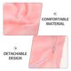 thumbnail image 3 of unbranded Funda Para Almohada Cilíndrica Rosa De Con Para Soporte Cervical Y Descanso, 3 of 8