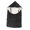 thumbnail image 1 of dormir para bebé suave y cálid de dormir para cochecit de dormir Cojín Gris Negro Sunnimix Envoltura de manta de envoltura infantil, 1 of 8