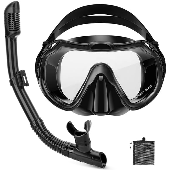 Set de Snorkel PIYAZI para Adultos con Bolsa de Malla