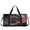 Multicolour 5, variant on Retro Rad Floral Gym Bag for Women, Duffle Bag for Travel Sport, Lightweight Waterproof Carry on Weekender Overnight Dance Yoga Workout Bags