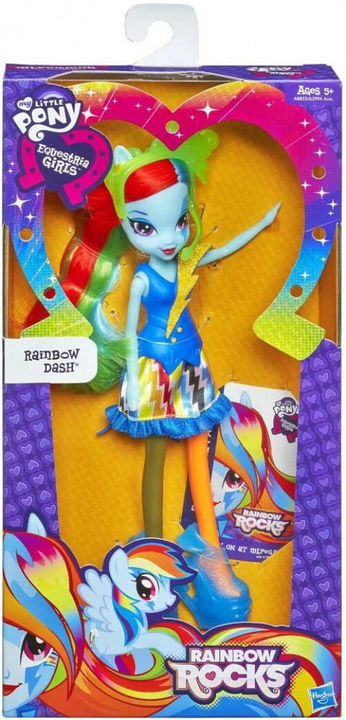 Equestria Girls Rainbow Rocks Basic Rainbow Dash 9Inch Doll [Version 2]