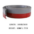 thumbnail image 3 of Under Door Draft Stopper, Self-Adhesive Door Sweep for Bottom of Door, Weather Stripping Doors Seal Soundproofing Insulation Strip, Doors Bottom Gap Blocker for Exterior/Interior （Gray）, 3 of 3
