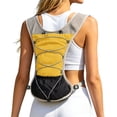 thumbnail image 6 of Fgnfyis Womens Backpack Multifunctional Outdoor Running Pack Lightweight Vest Breathable Mesh Reflective Secure Storage Men Hiking Backpack Men Gold, 6 of 7