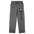 thumbnail image 6 of Arcane Title Logo Men's Heather Gray Sleep Pants-XS, 6 of 7