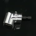 thumbnail image 2 of WASHWEPE Vis de Forage pour Perceuse Électrique Forme Coude Argent Lot de 1, 2 of 8