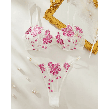 Pink Bridal Lingerie Set