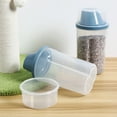 2pcs Pet Food Containers Airtight Dry Food Storage Containers Pet Food