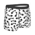thumbnail image 2 of KLL Fish Bone Men's Cotton Boxer Briefs Underwear-X-Large, 2 of 8