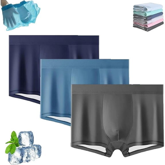 Ice Boxer Pro, Nuvellor Underwear – Ultra Comfortable Premium Silk Underwear, Ropa Interior De Seda Premium Ultra Cómoda