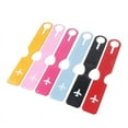 thumbnail image 4 of Simple Travel Luggage Bag Tags Holder Plastic Suitcase Name Address ID Label, 4 of 8