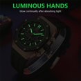 thumbnail image 6 of Mens Chronograph Waterproof Sports Analog Quartz Silicone Band Fashion Wrist Watch for Men, 6 of 8
