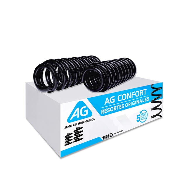 Resortes AG para Auto Delanteros para Ford F150 2004 a 2008 2 Piezas Nuevos