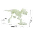 thumbnail image 3 of DPTALR In The Dinosaur Fossils Cool Assorted Designs Dinosaur In The Dark Three-dimensional Assembly Dinosaur Skeleton Model Human Skeleton Brachiosaurus, 3 of 9