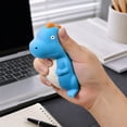 thumbnail image 5 of Cute Dinosaur Christmas Dumplings Squishy Blind Box Soft Squeeze Squishy Slow Rising Stress Squishy Toy Squeeze Decompression Dough for Fun Desktop Entertainment, 5 of 7