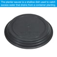 thumbnail image 4 of Unique Bargains Plant Saucers Round Plastic Flower Pot Plant Tray Gray 7 Inch, 4 of 5
