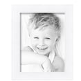 thumbnail image 2 of ArtToFrames 10" x 13" Contemporary White with Lip Picture Frame, 10x13 inch White Wood Poster Frame (WOM-2032), 3 Pack, 2 of 6