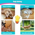 thumbnail image 3 of Blublu Park Squeaky Dog Toys, Soft Durable Fabric for Small, Medium Pets, Duck, 3 of 8