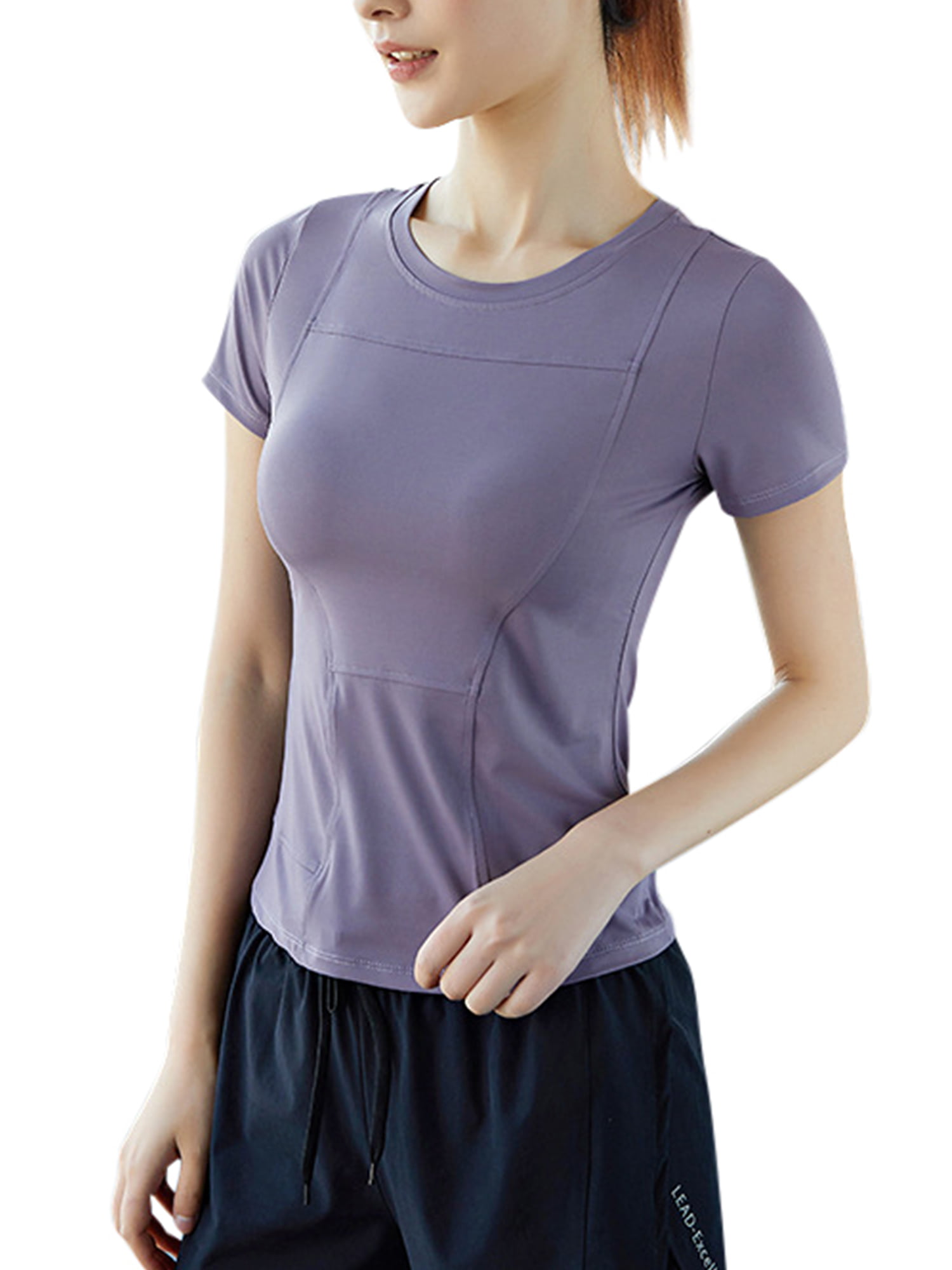 Its Taco Time T-Shirt Teen Girls Crop Tops Workout Gym Shirt Slim Fit Shirt