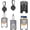 Retractable Badge Holders-1, variant on Badge Holder Retractable Clip 2 Pack Id Badge Card Holders