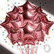 thumbnail image 1 of Kit 50 Globos Estrella Decoracion De Cumpleaño Fiesta Xtellar rosa, 1 of 3