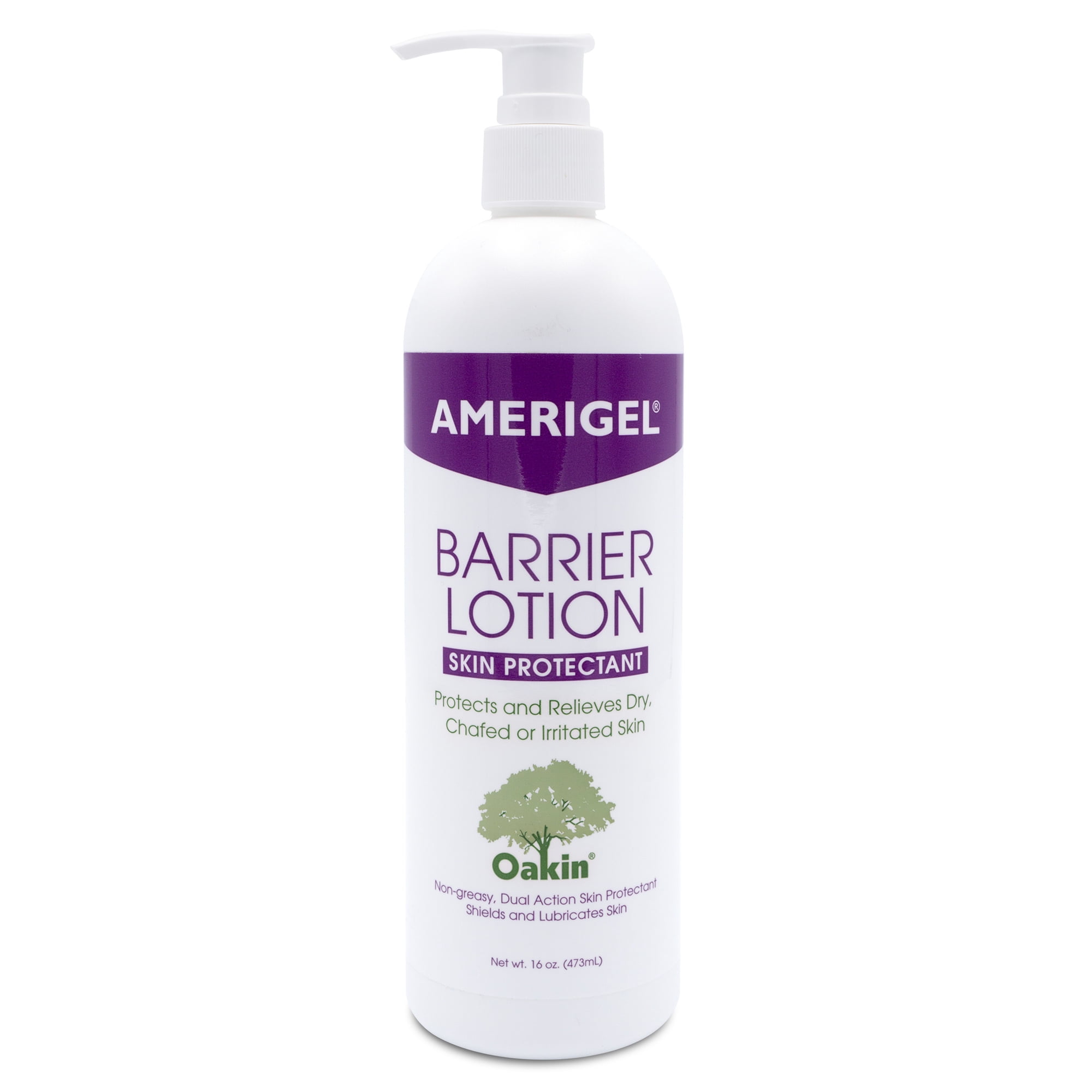 AMERIGEL Barrier Lotion (16 oz.) - Invisible Protectant for Chaffed, Chapped Skin | All Skin Types | FSA/HSA Eligible