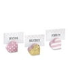Kate Aspen Set of 6 Heart Place Card Holders, Pink and Gold/Assorted