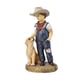 thumbnail image 5 of Estatua de niño y perro, centro de mesa, bonita artesanía de arte moderno, regalo decorativo de pie para el hogar, mesa, estantería, dormitorio, sala 10x75x195 cm, 5 of 8