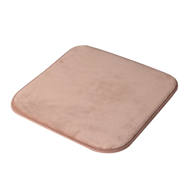 WHEANG Clearance Solid Color Sanding Thickened Dining Chair Pad Office Computer Chair Pad Student Fart Mat Seat Cushion