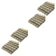 thumbnail image 1 of Billuyoard 60 Pcs red Wall Bricks 1/16 Decor for Dollhouses Life Scene Props Gris 60 piezas 2piezas, 1 of 6