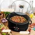 thumbnail image 3 of Beautiful by Drew Barrymore Programmable 6-Quart Slow Cooker, 3 of 14