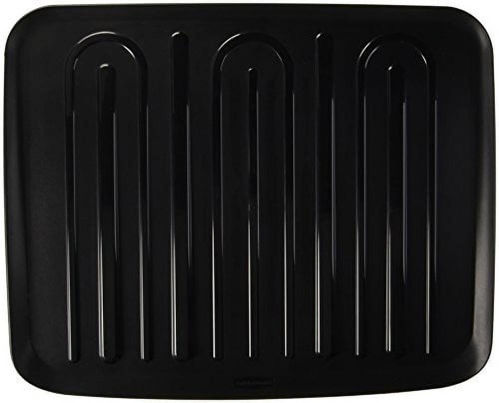 Rubbermaid Drain Board Large Black L3 1182 M6 BLA Walmart
