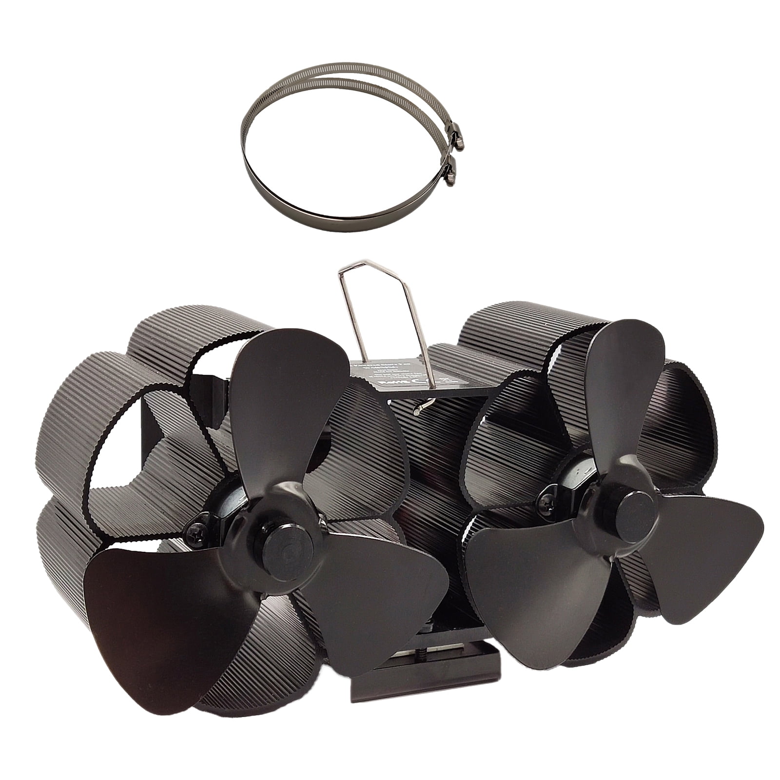 Heat Powered Wood/ Fan Fireplace Fan Circulator