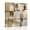 Bronze, Taupe, variant on Canvas Wall Art, Brown Abstract Framed Canvas Prints for Hallway Living Room, Modern Gradient Retro Mottled Oil Painting Extra Large Gallery Wrapped Wall Decor for Home Office, Gifts, 20"x30"
