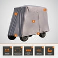 thumbnail image 3 of Modern Leisure® Sport Golf Cart Cover, 4-Person, Beige, 3 of 18
